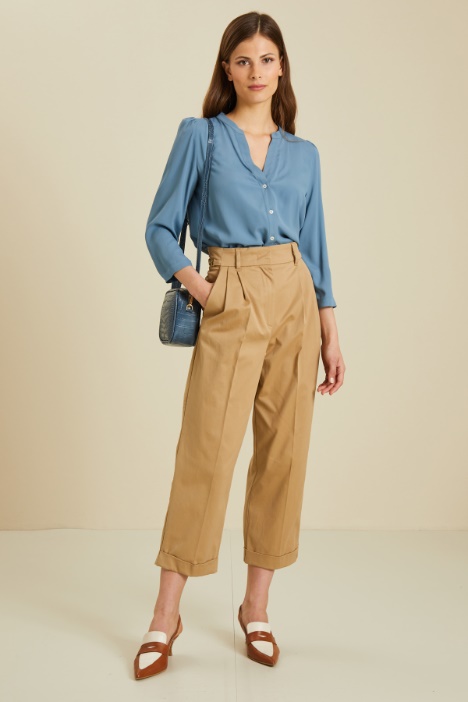 Pantaloni a vita alta Fashion Market