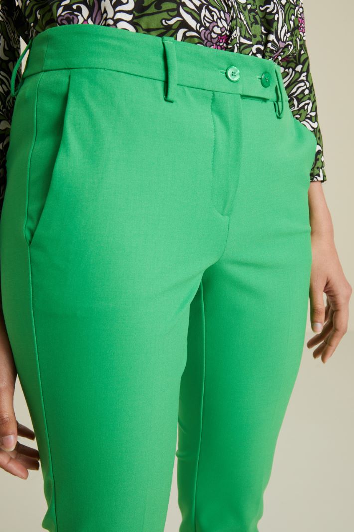 Pantaloni a sigaretta - VERDE ACCESO - Fashion Market - 3