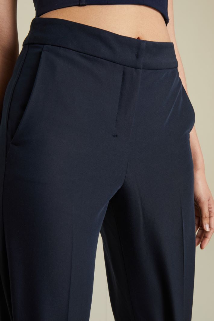 Pantaloni in cotone e viscosa Fashion Market - 3