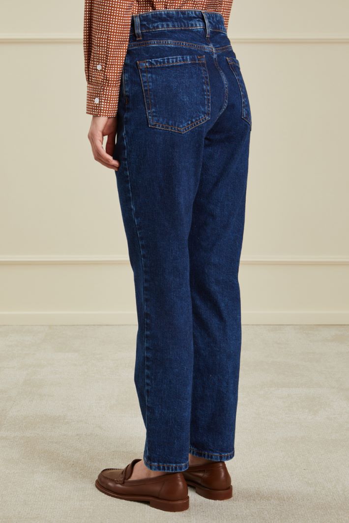Jeans dritti - BLU DENIM - Fashion Market - 4