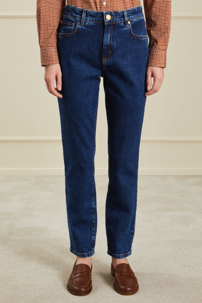 Jeans dritti - BLU DENIM - Fashion Market - 2
