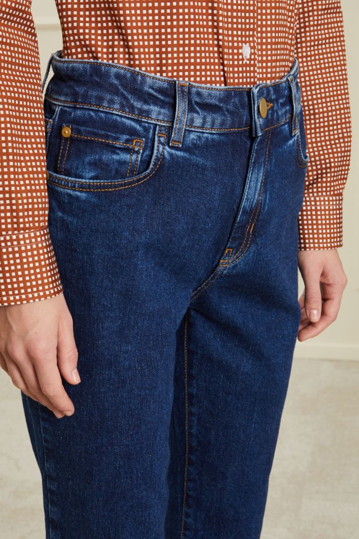Jeans dritti - BLU DENIM - Fashion Market - 3