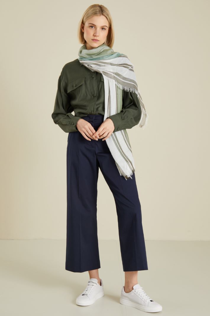 Camicia over - VERDE SCURO - Fashion Market - 2