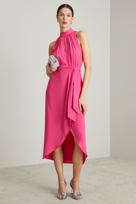 Abito in crépe de chine Fashion Market