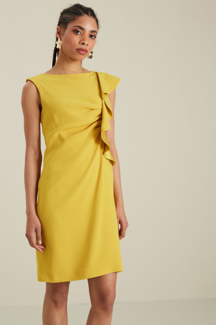 Abito a tubino con volant Fashion Market - 2