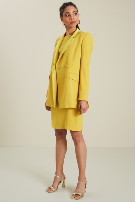 Abito a tubino con volant Fashion Market