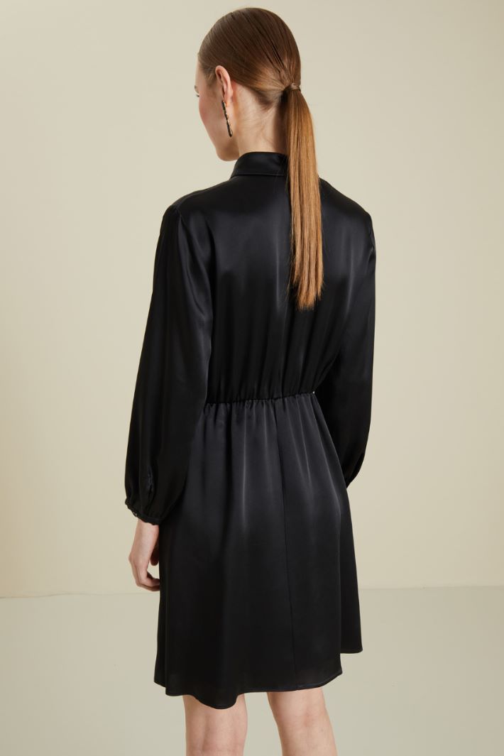 Abito in raso Fashion Market - 4
