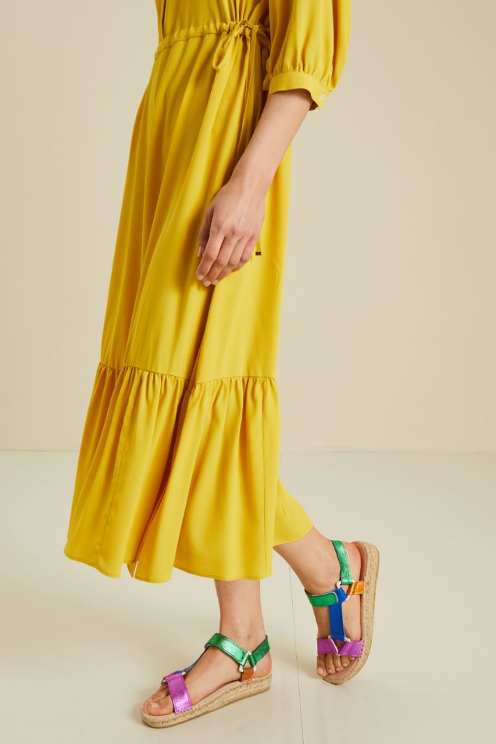 Abito fluido in crepe Fashion Market - 3