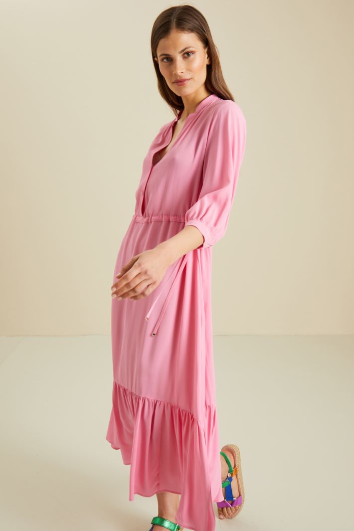 Abito fluido in crepe Fashion Market - 2