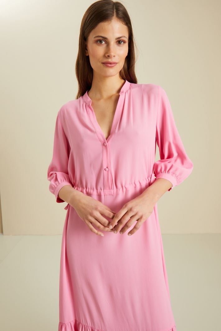 Abito fluido in crepe Fashion Market - 3