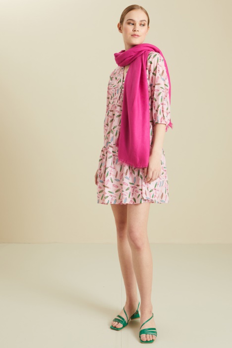 Abito in mussola stampata Fashion Market