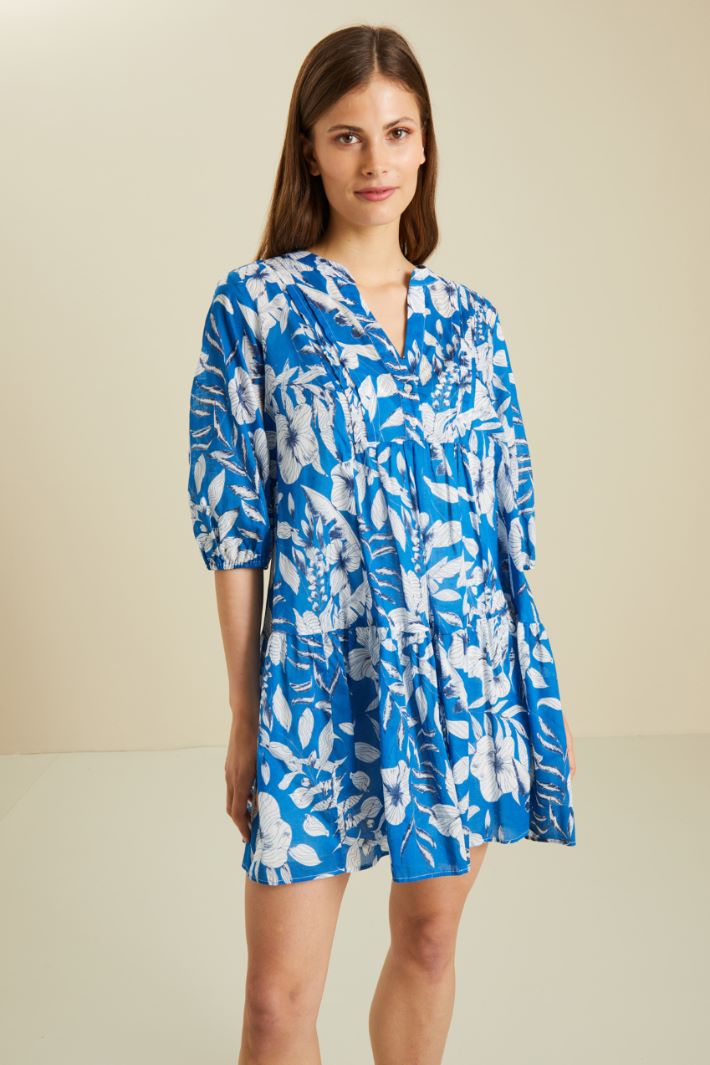 Abito in mussola stampata Fashion Market - 2