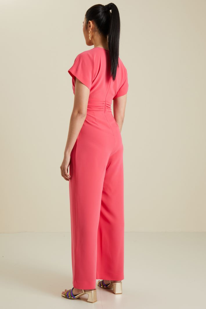 Tuta fluida in cady - CORALLO - Fashion Market - 4