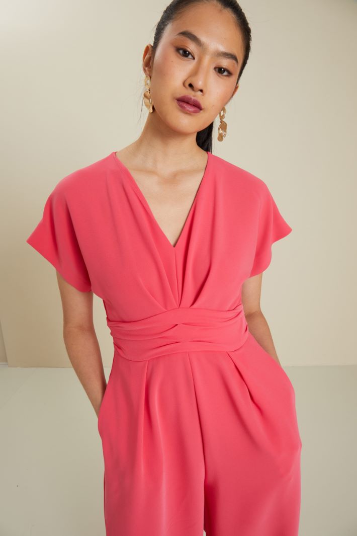 Tuta fluida in cady - CORALLO - Fashion Market - 3