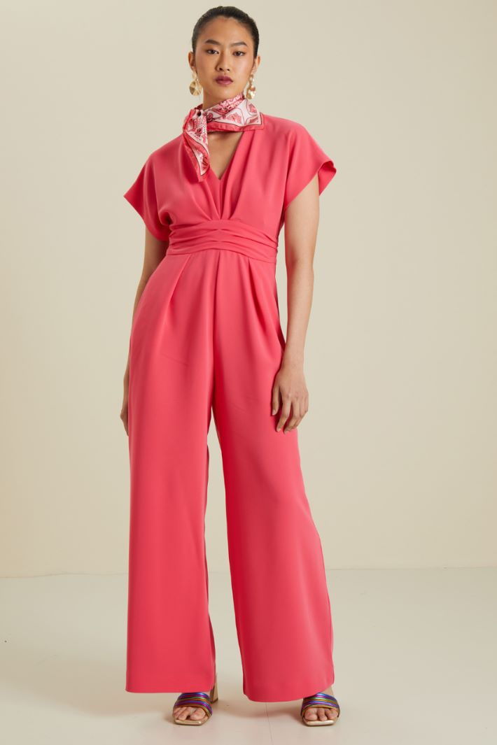 Tuta fluida in cady - CORALLO - Fashion Market