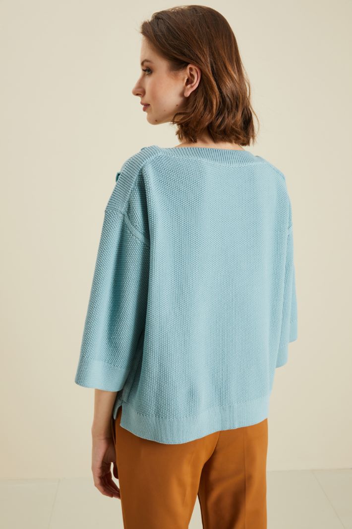 Maglia over in misto cotone Fashion Market - 4