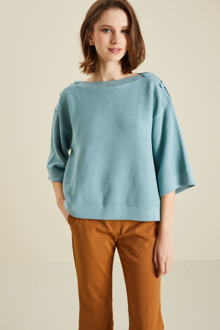 Maglia over in misto cotone Fashion Market - 2