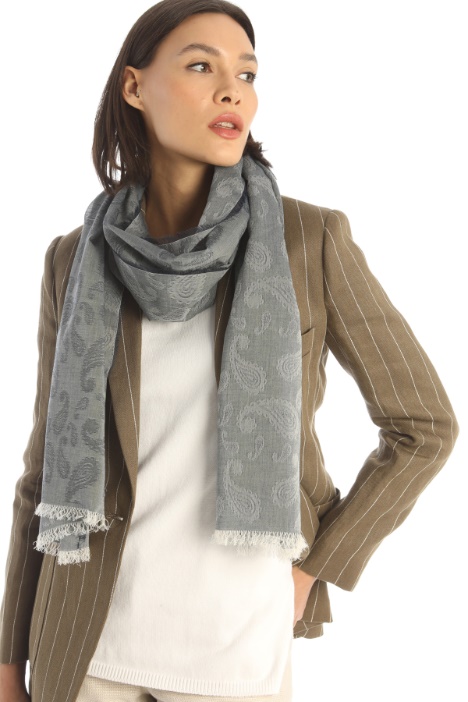 Sciarpa in cotone jacquard Fashion Market