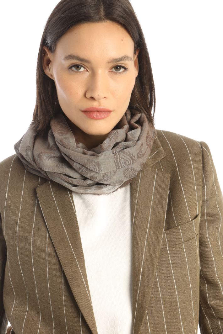 Sciarpa in cotone jacquard Fashion Market