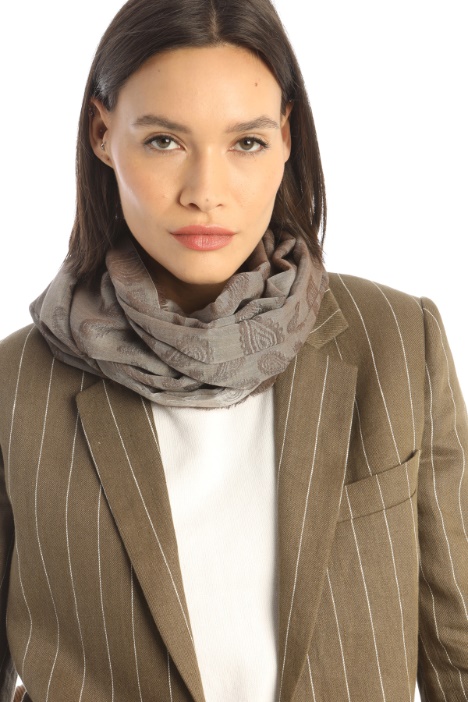 Sciarpa in cotone jacquard Fashion Market