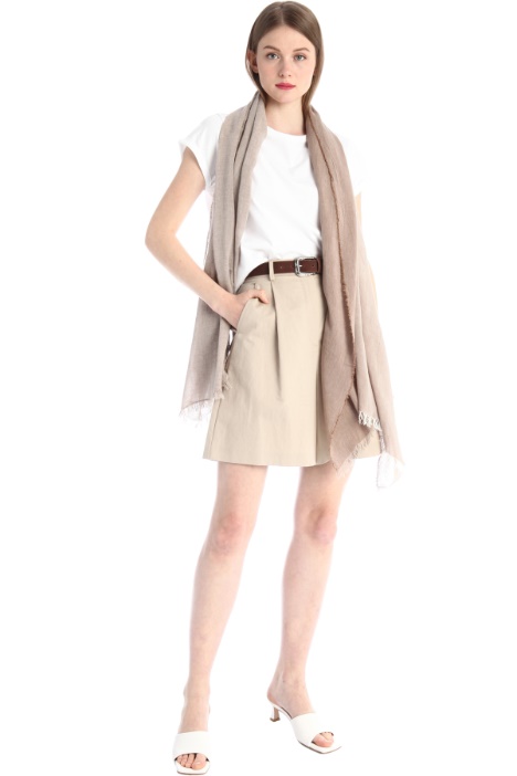 Stola in viscosa tinto filo Fashion Market