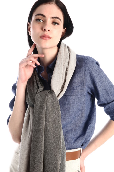 Stola in viscosa tinto filo Fashion Market