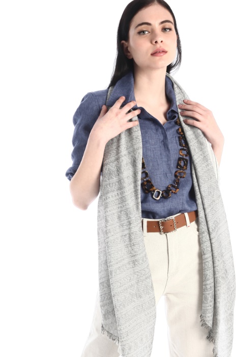 Stola in jacquard di viscosa Fashion Market