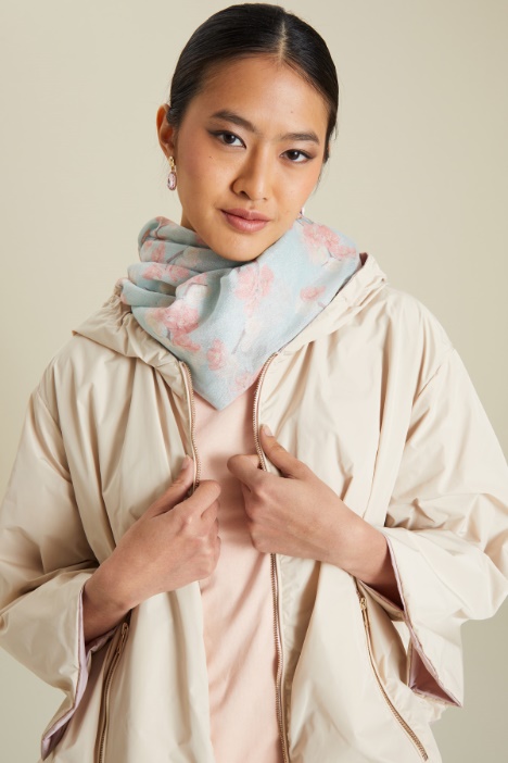 Sciarpa lamè stampata Fashion Market