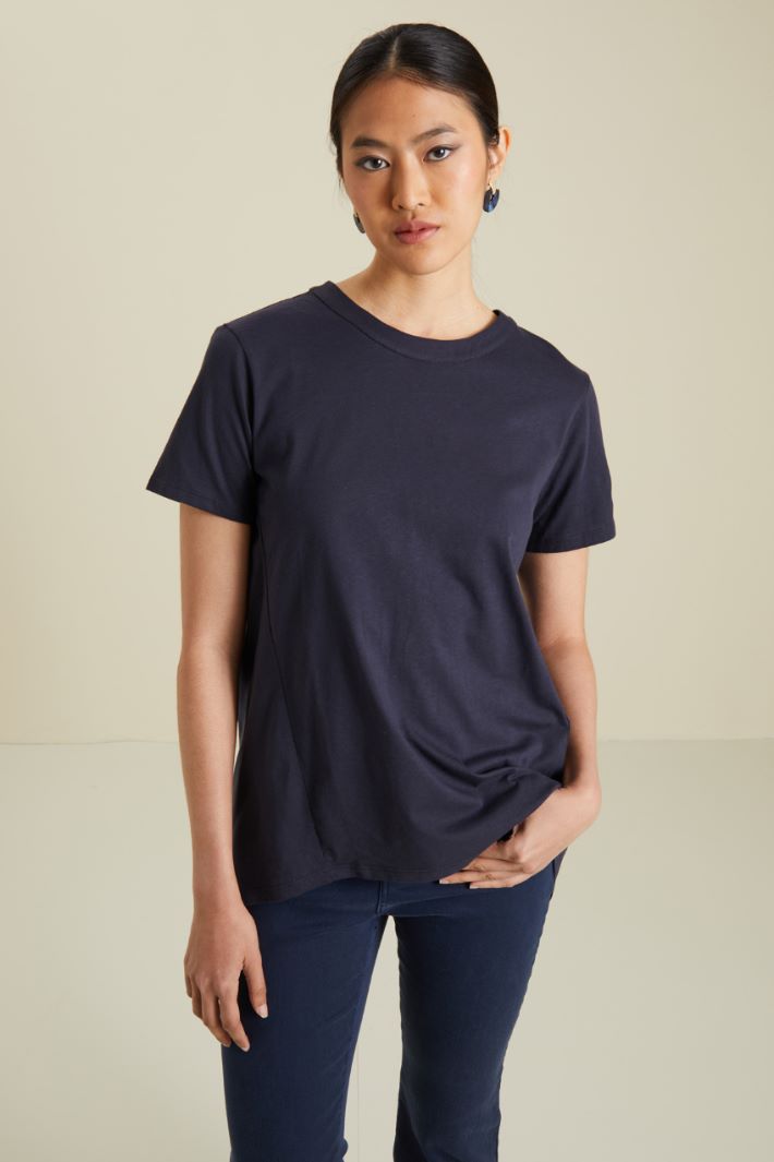 T-shirt con arricciatura Fashion Market - 2