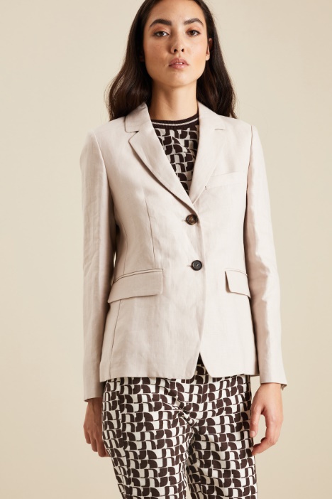 Blazer in lino Fashion Market