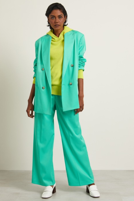 Pantaloni a palazzo con pinces Fashion Market