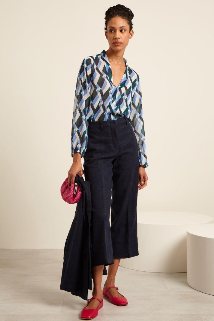 Pantalone cropped Fashion Market