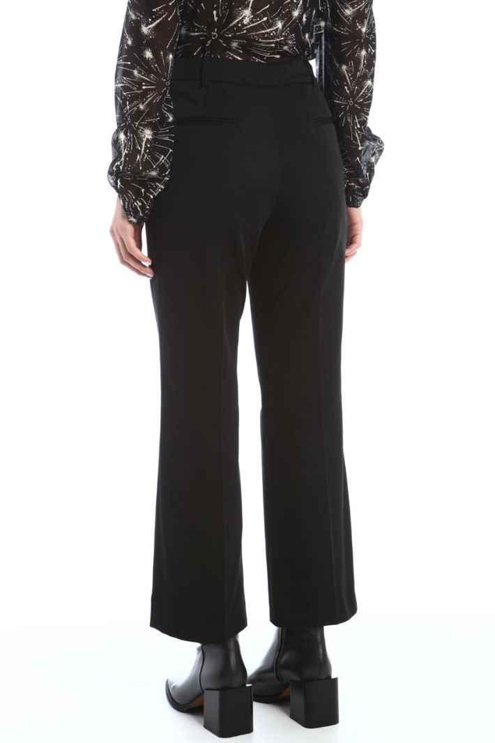 Pantaloni a trombetta - NERO - Fashion Market - 4