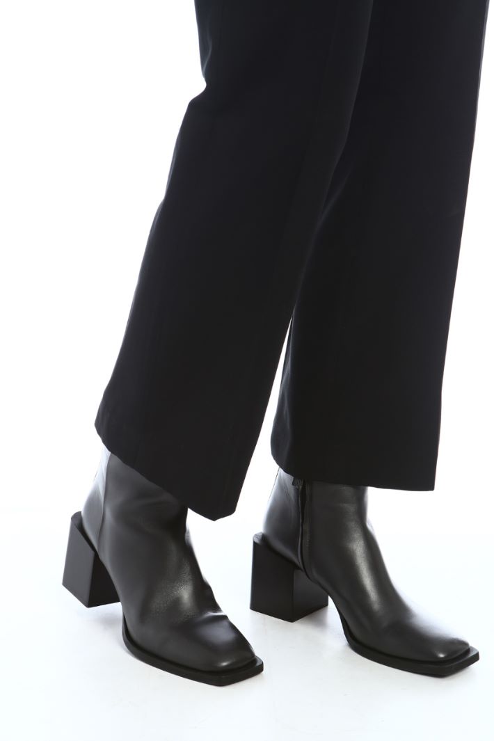 Pantaloni a trombetta - NERO - Fashion Market - 3