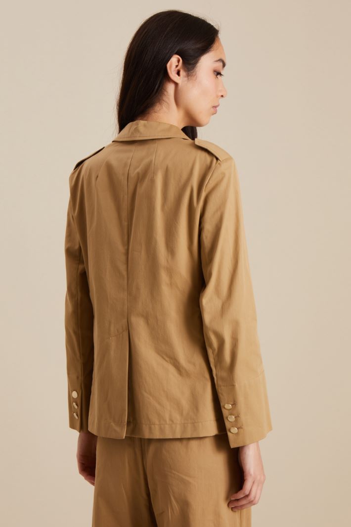 Giacca sahariana - CAMMELLO - Fashion Market - 4
