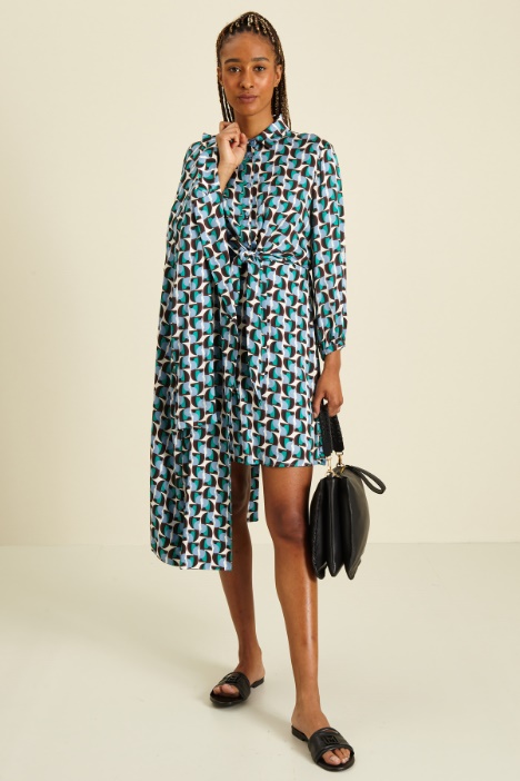 Abito in raso - Fashion Market