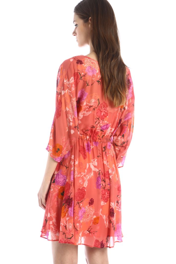 Abito in georgette di viscosa - ROSA - Fashion Market - 4