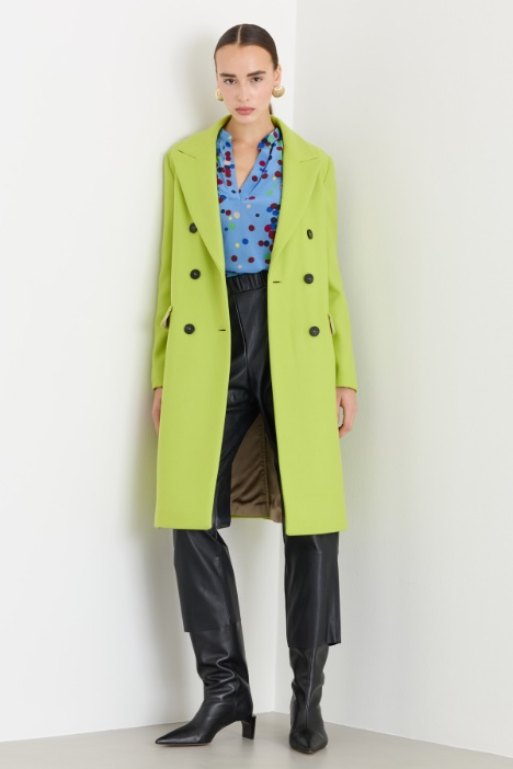 Cappotto doppiopetto in lana - Fashion Market
