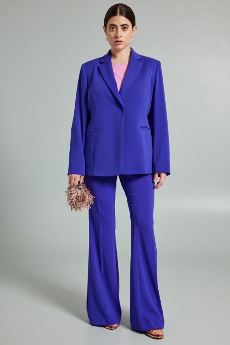 Blazer in fluido stretch - Fashion Market