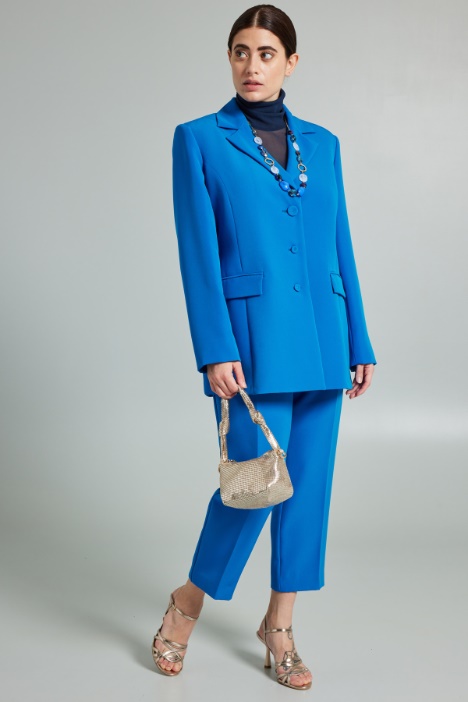 Blazer in tessuto fluido - Fashion Market