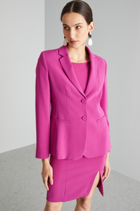 Blazer sfiancato monopetto - Fashion Market