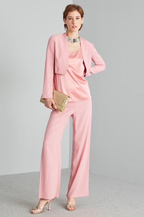 Bolero corto in enver satin - Fashion Market