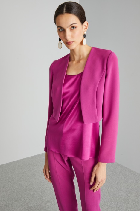 Bolero dritto in cady - Fashion Market