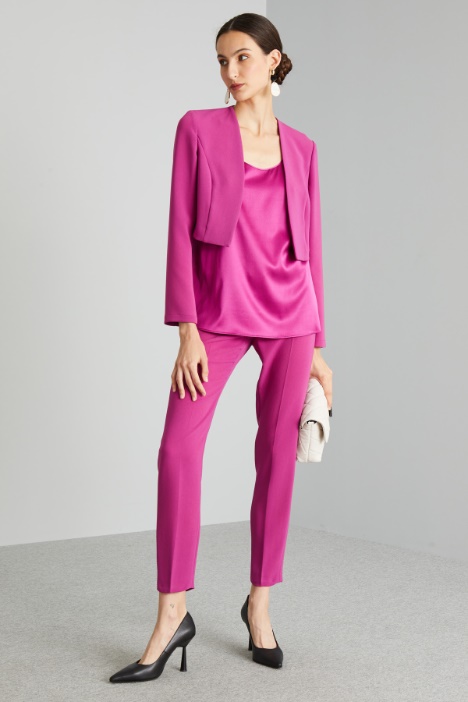 Bolero dritto in cady - Fashion Market