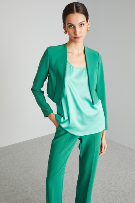 Bolero dritto in cady - Fashion Market