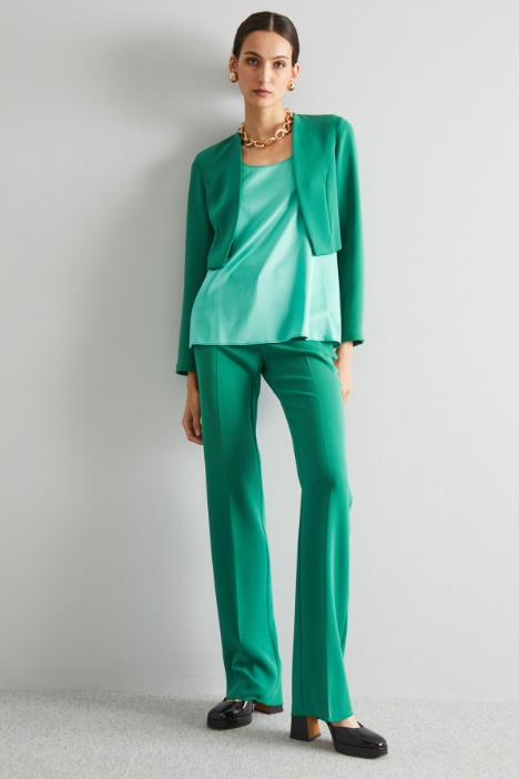 Bolero dritto in cady - Fashion Market