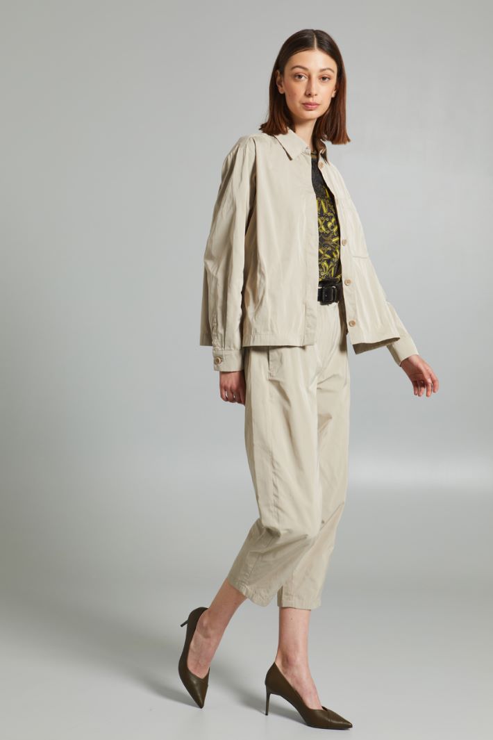Giacca a camicia - ECRU - Fashion Market