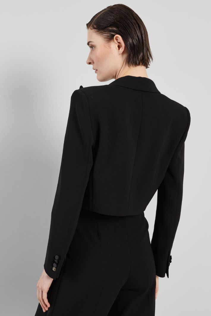 Spencer in cady - NERO - Fashion Market - 4