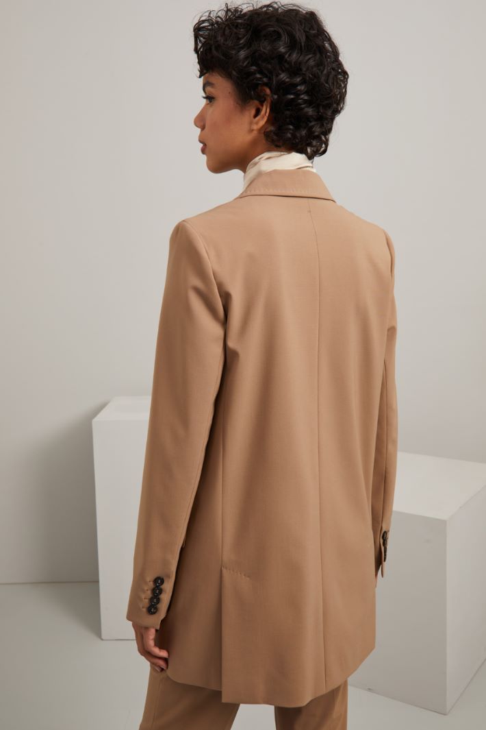 Blazer in lana - NOCCIOLA - Fashion Market - 4