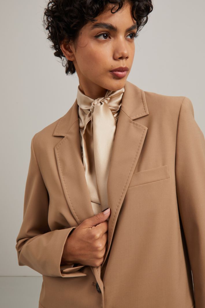 Blazer in lana - NOCCIOLA - Fashion Market - 3